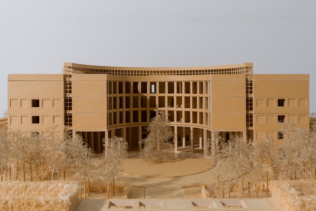 Model of the Federal Prosecutor's Office building